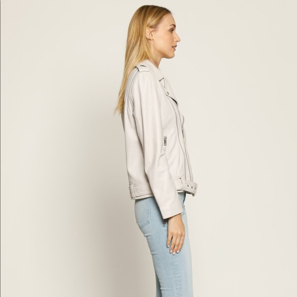 NWT WALTER BAKER Kingsley Leather Jacket - Picture 3 of 6